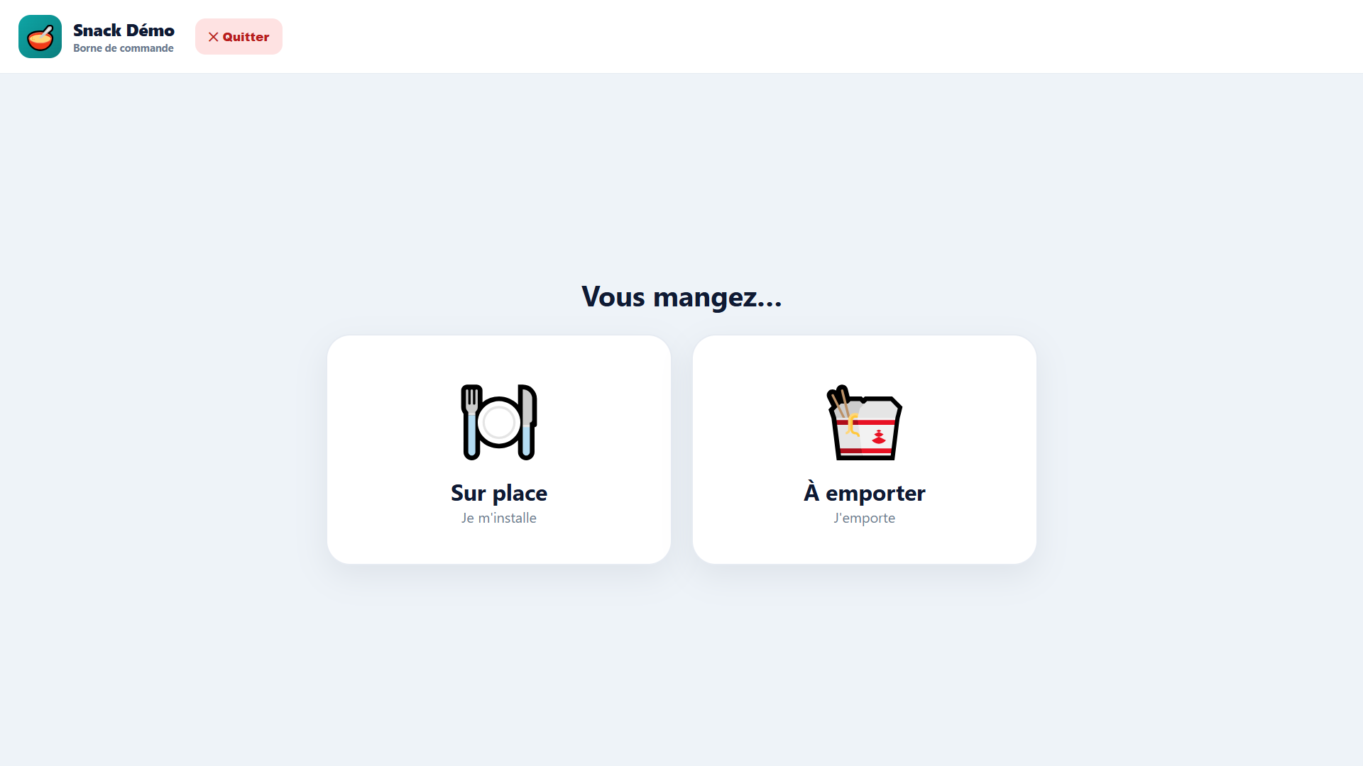 Borne BornePéi · accueil sur place ou à emporter
