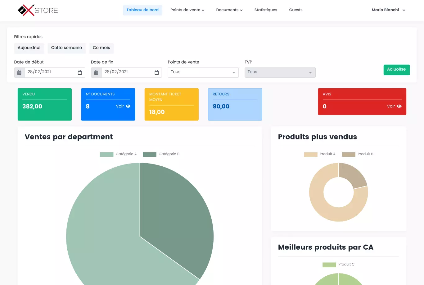 XStore back-office cloud RCH